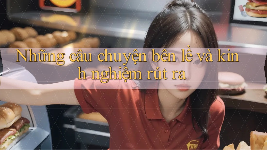 Những câu chuyện bên lề và kinh nghiệm rút ra Những câu chuyện bên lề và kinh nghiệm rút ra