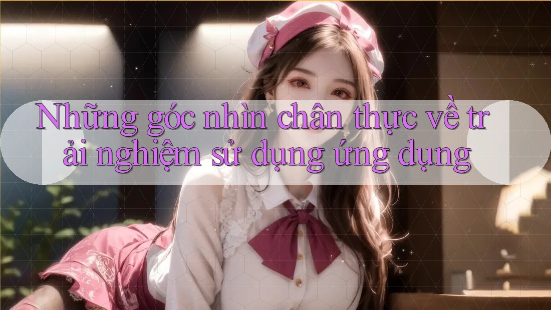 Những góc nhìn chân thực về trải nghiệm sử dụng ứng dụng Những góc nhìn chân thực về trải nghiệm sử dụng ứng dụng