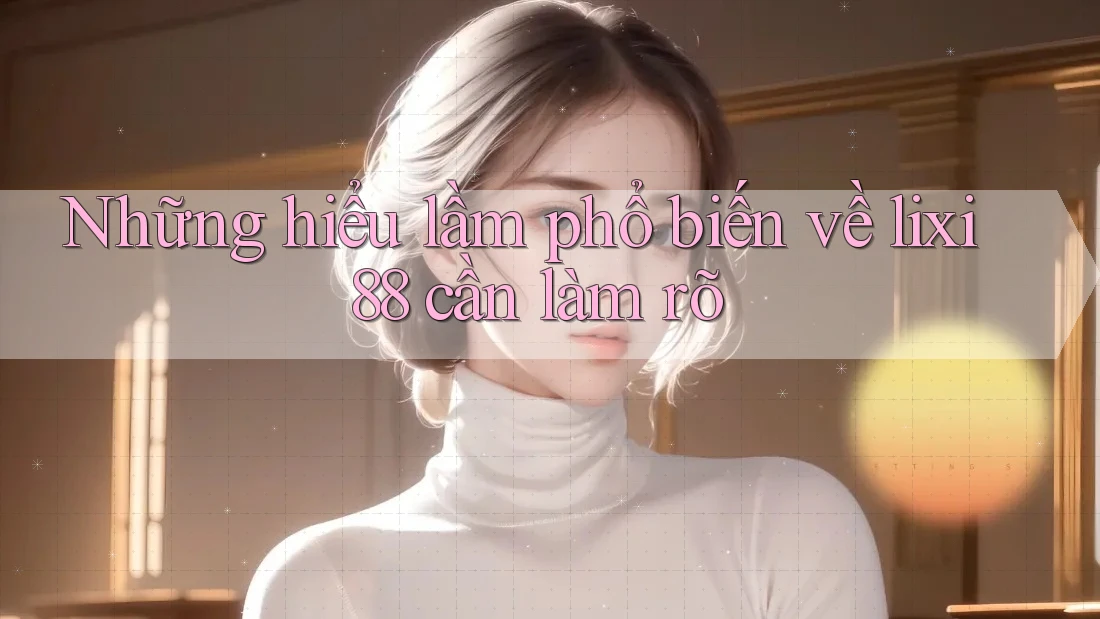 Những hiểu lầm phổ biến về lixi88 cần làm rõ Những hiểu lầm phổ biến về lixi88 cần làm rõ