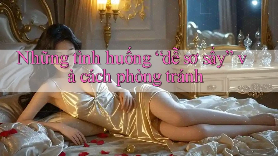 Những tình huống “dễ sơ sẩy” và cách phòng tránh Những tình huống “dễ sơ sẩy” và cách phòng tránh