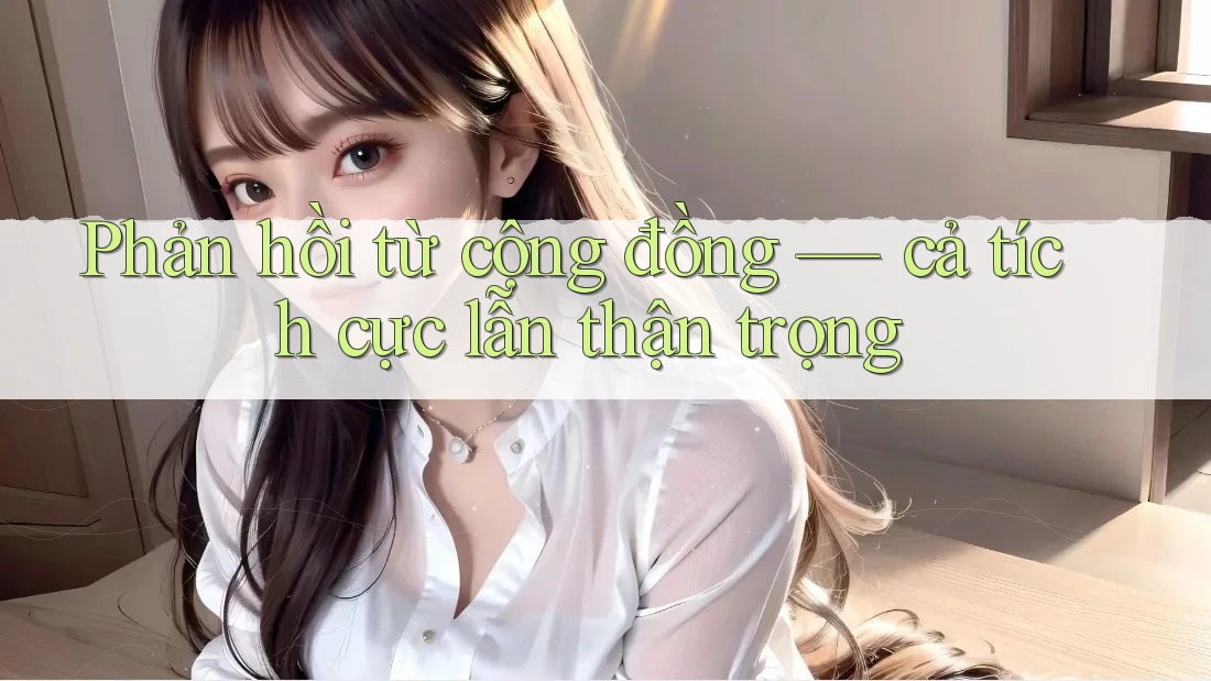 Phản hồi từ cộng đồng — cả tích cực lẫn thận trọng