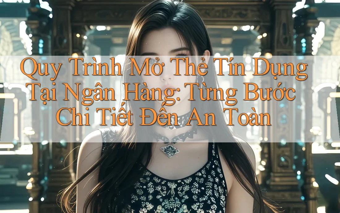 Quy Trình Mở Thẻ Tín Dụng Tại Ngân Hàng: Từng Bước Chi Tiết Đến An Toàn Quy Trình Mở Thẻ Tín Dụng Tại Ngân Hàng: Từng Bước Chi Tiết Đến An Toàn