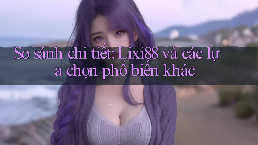 So sánh chi tiết: Lixi88 và các lựa chọn phổ biến khác So sánh chi tiết: Lixi88 và các lựa chọn phổ biến khác