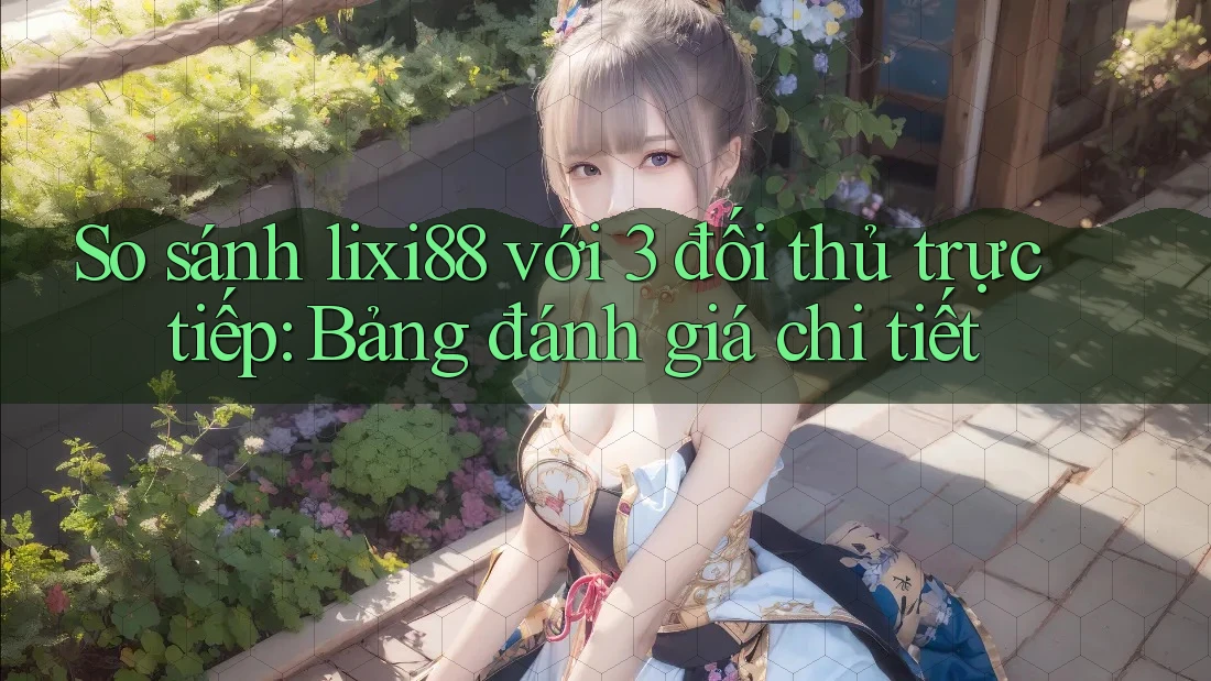 So sánh lixi88 với 3 đối thủ trực tiếp: Bảng đánh giá chi tiết