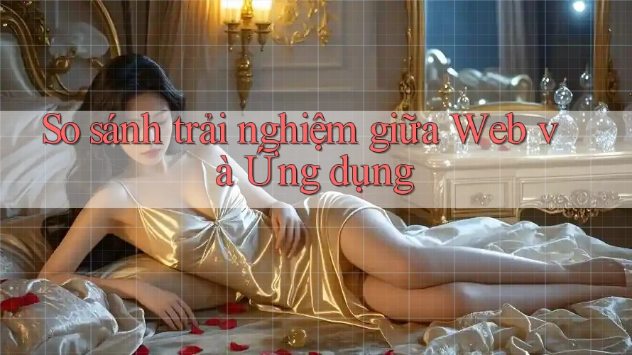 So sánh trải nghiệm giữa Web và Ứng dụng So sánh trải nghiệm giữa Web và Ứng dụng