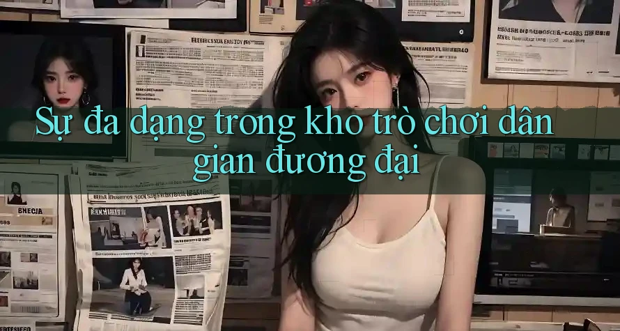 Sự đa dạng trong kho trò chơi dân gian đương đại