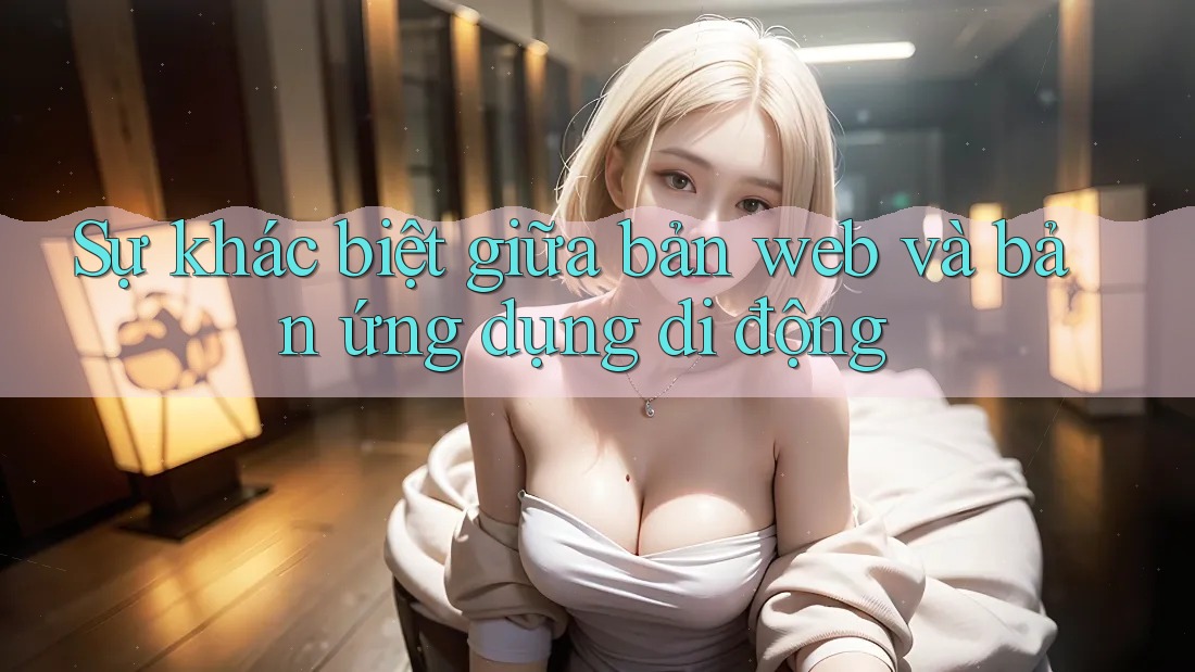 Sự khác biệt giữa bản web và bản ứng dụng di động