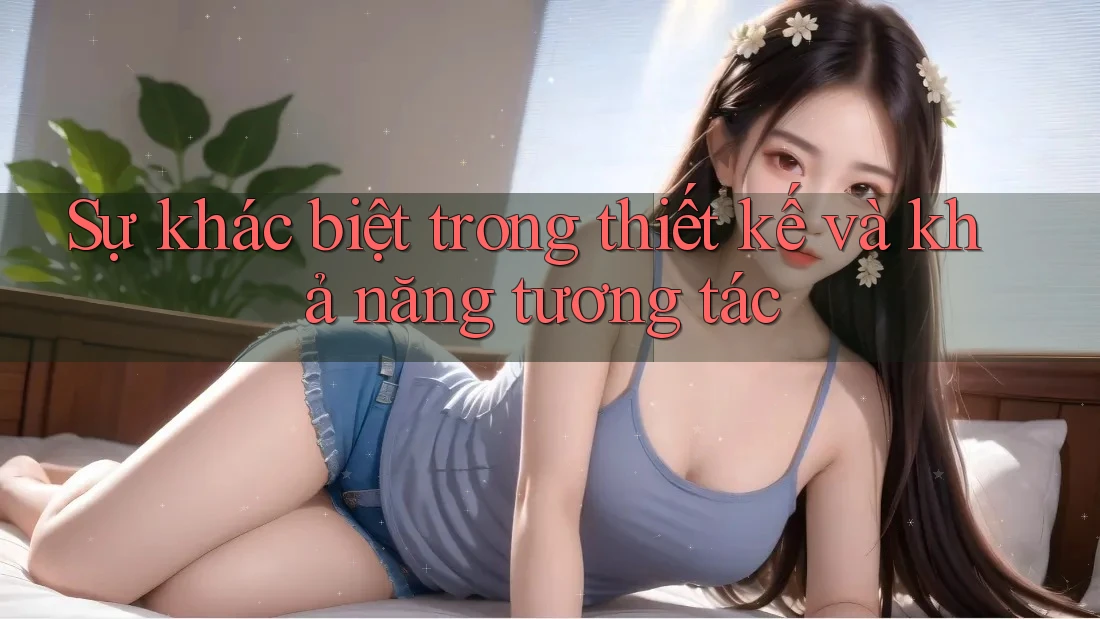 Sự khác biệt trong thiết kế và khả năng tương tác