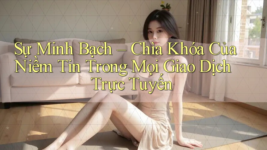 Sự Minh Bạch – Chìa Khóa Của Niềm Tin Trong Mọi Giao Dịch Trực Tuyến Sự Minh Bạch – Chìa Khóa Của Niềm Tin Trong Mọi Giao Dịch Trực Tuyến