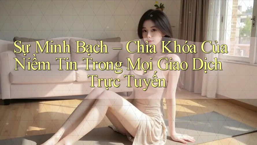 Sự Minh Bạch – Chìa Khóa Của Niềm Tin Trong Mọi Giao Dịch Trực Tuyến Sự Minh Bạch – Chìa Khóa Của Niềm Tin Trong Mọi Giao Dịch Trực Tuyến