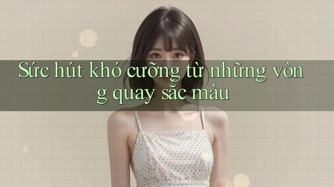 Sức hút khó cưỡng từ những vòng quay sắc màu Sức hút khó cưỡng từ những vòng quay sắc màu