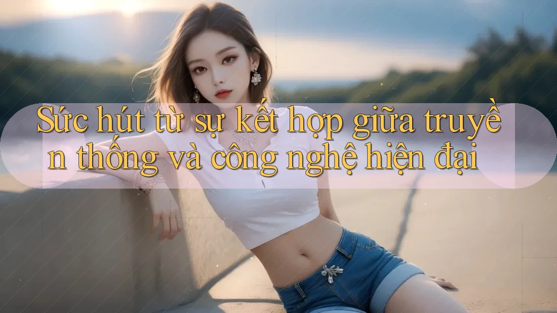 Sức hút từ sự kết hợp giữa truyền thống và công nghệ hiện đại