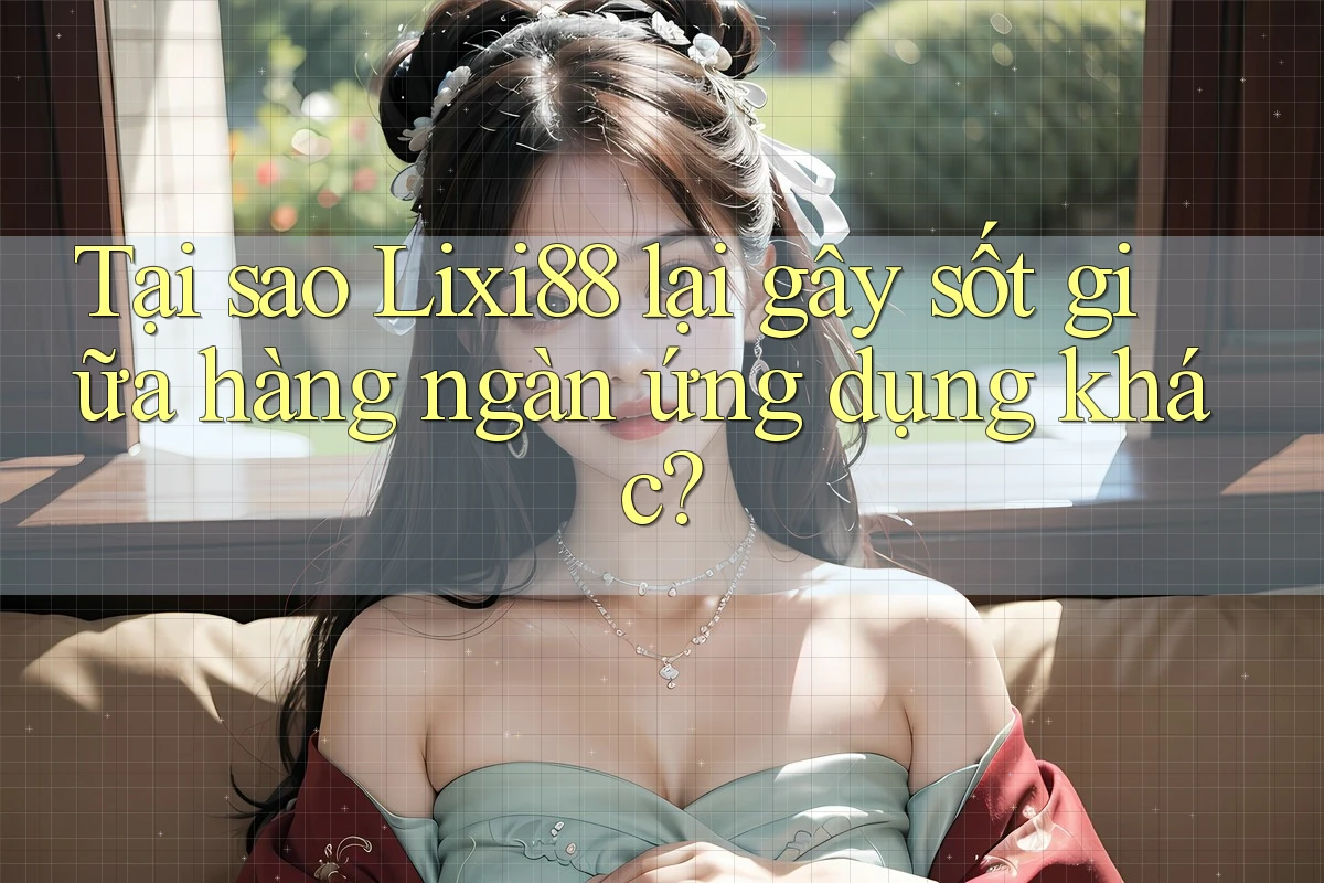 Tại sao Lixi88 lại gây sốt giữa hàng ngàn ứng dụng khác? Tại sao Lixi88 lại gây sốt giữa hàng ngàn ứng dụng khác?