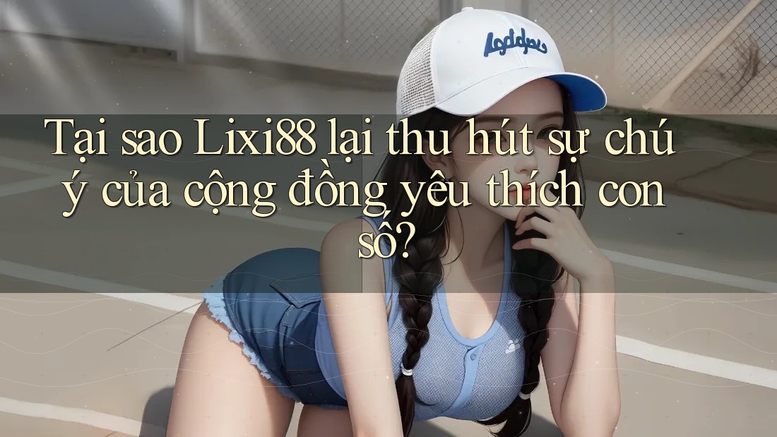 Tại sao Lixi88 lại thu hút sự chú ý của cộng đồng yêu thích con số? Tại sao Lixi88 lại thu hút sự chú ý của cộng đồng yêu thích con số?