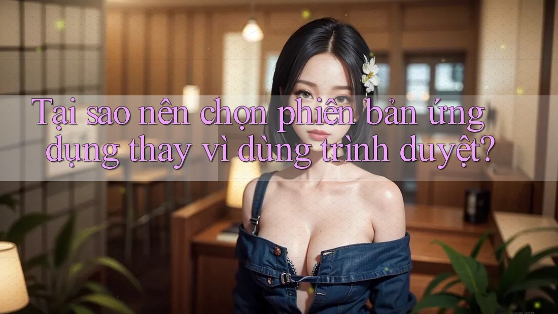 Tại sao nên chọn phiên bản ứng dụng thay vì dùng trình duyệt? Tại sao nên chọn phiên bản ứng dụng thay vì dùng trình duyệt?