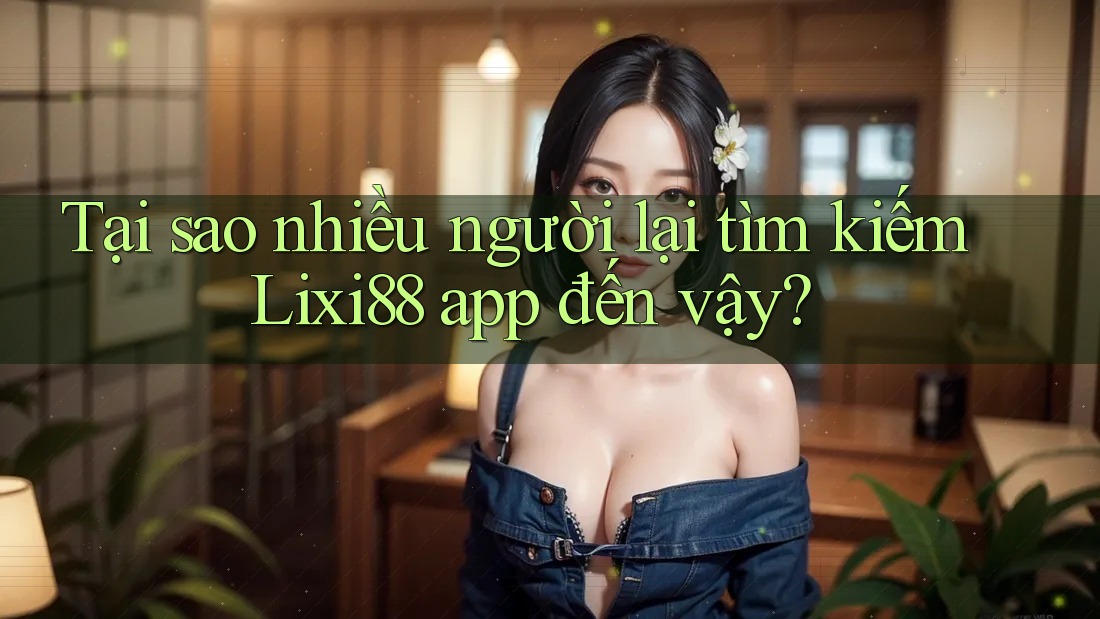 Tại sao nhiều người lại tìm kiếm Lixi88 app đến vậy? Tại sao nhiều người lại tìm kiếm Lixi88 app đến vậy?