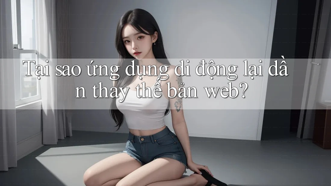 Tại sao ứng dụng di động lại dần thay thế bản web? Tại sao ứng dụng di động lại dần thay thế bản web?