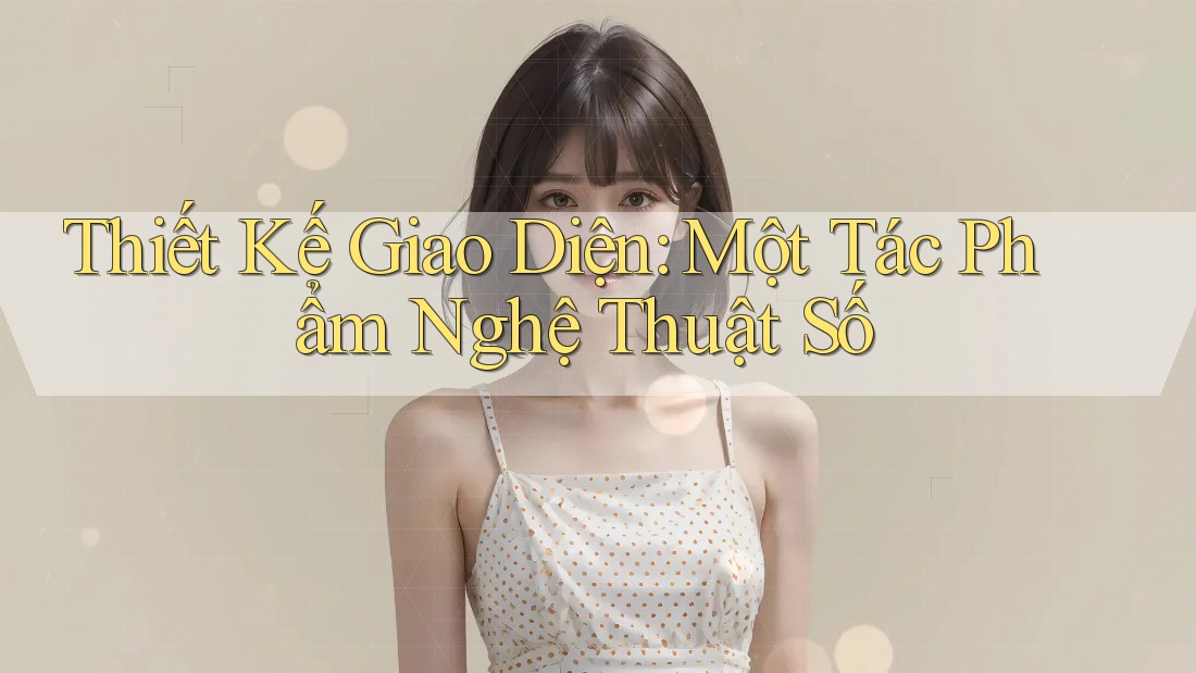 Thiết Kế Giao Diện: Một Tác Phẩm Nghệ Thuật Số