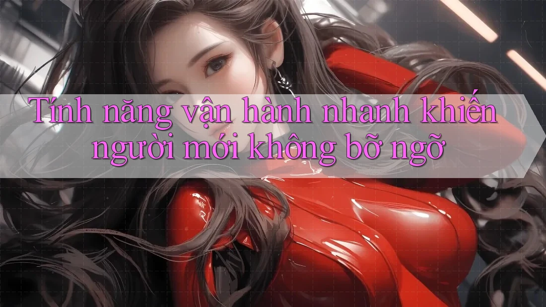 Tính năng vận hành nhanh khiến người mới không bỡ ngỡ Tính năng vận hành nhanh khiến người mới không bỡ ngỡ