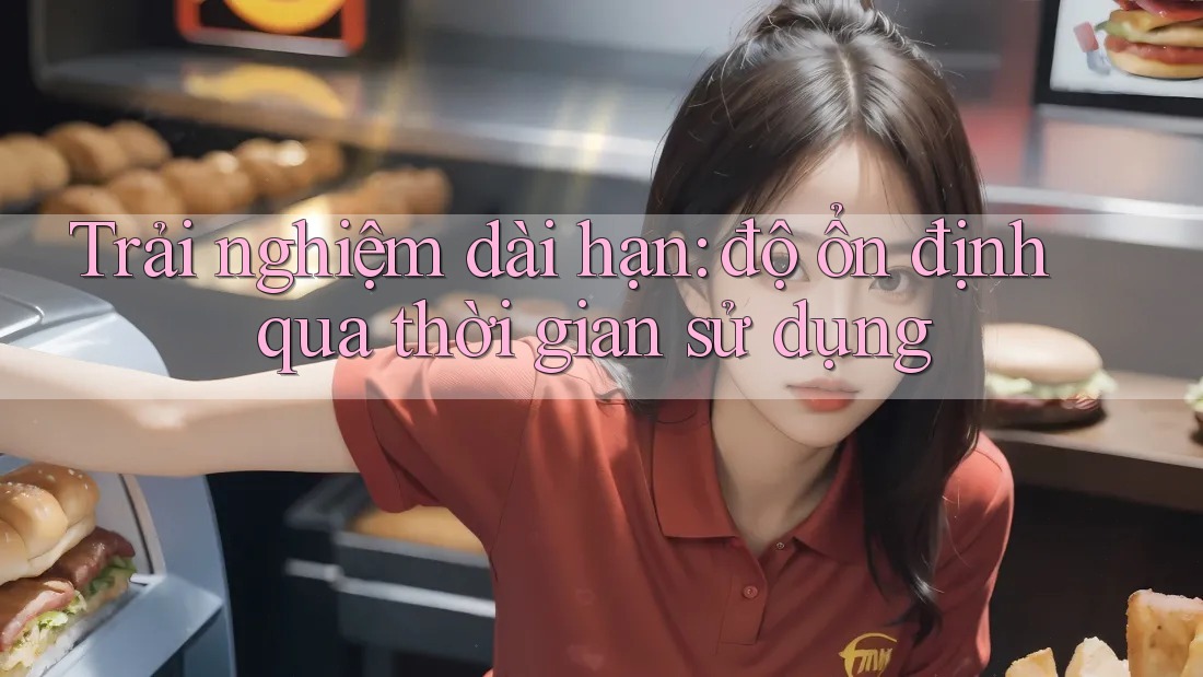 Trải nghiệm dài hạn: độ ổn định qua thời gian sử dụng Trải nghiệm dài hạn: độ ổn định qua thời gian sử dụng