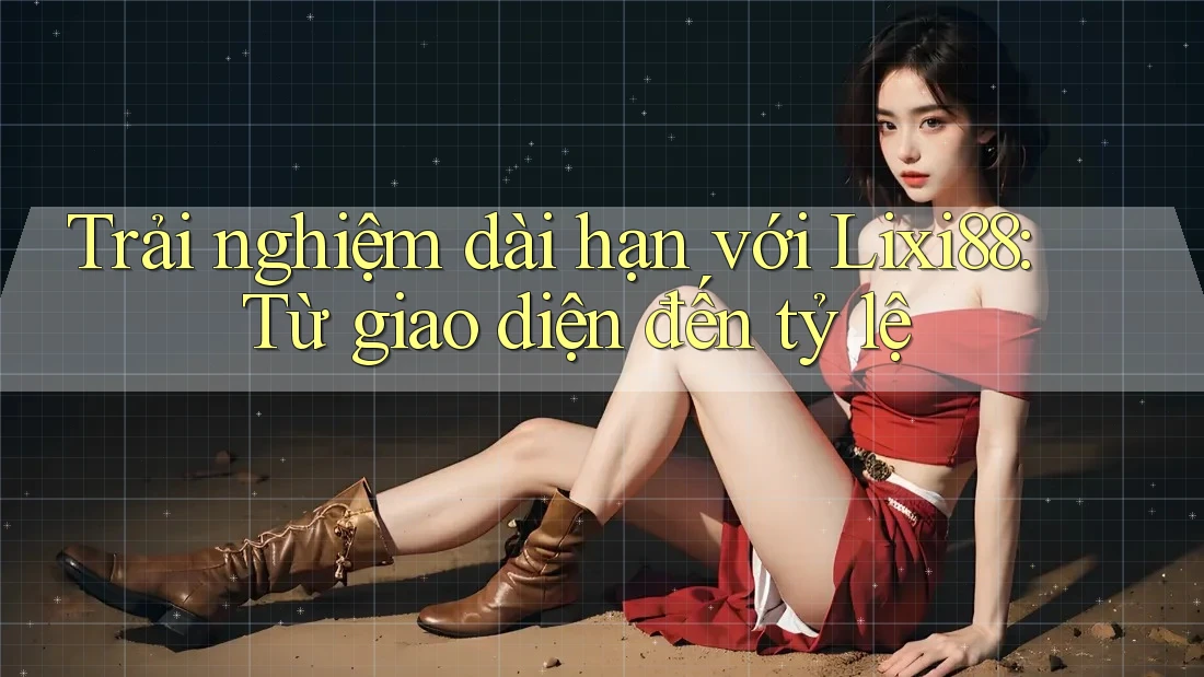 Trải nghiệm dài hạn với Lixi88: Từ giao diện đến tỷ lệ Trải nghiệm dài hạn với Lixi88: Từ giao diện đến tỷ lệ