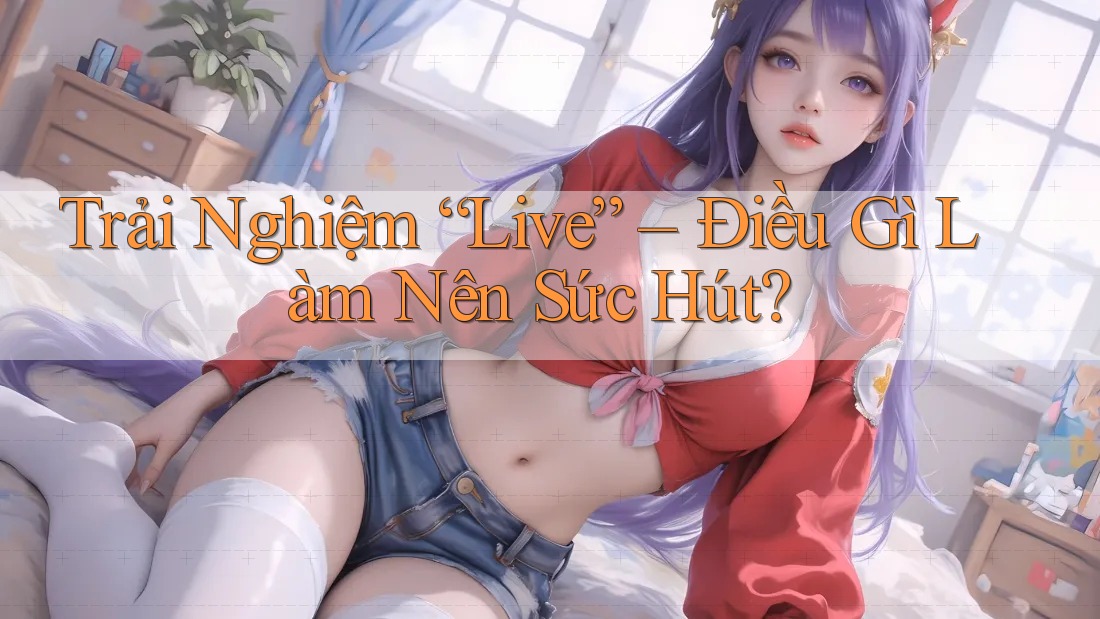 Trải Nghiệm “Live” – Điều Gì Làm Nên Sức Hút? Trải Nghiệm “Live” – Điều Gì Làm Nên Sức Hút?