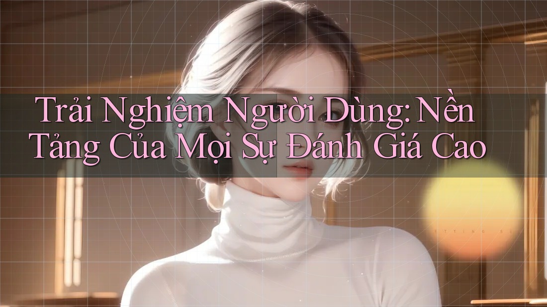 Trải Nghiệm Người Dùng: Nền Tảng Của Mọi Sự Đánh Giá Cao Trải Nghiệm Người Dùng: Nền Tảng Của Mọi Sự Đánh Giá Cao