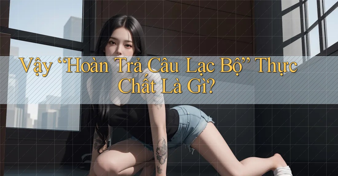 Vậy “Hoàn Trả Câu Lạc Bộ” Thực Chất Là Gì? Vậy “Hoàn Trả Câu Lạc Bộ” Thực Chất Là Gì?