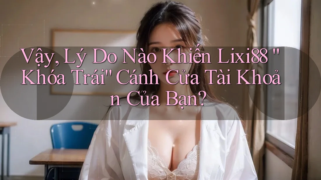 Vậy, Lý Do Nào Khiến Lixi88 “Khóa Trái” Cánh Cửa Tài Khoản Của Bạn? Vậy, Lý Do Nào Khiến Lixi88 “Khóa Trái” Cánh Cửa Tài Khoản Của Bạn?