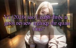 Vì (2026) sao Lixi88 được người review nghiệp dư quan tâm