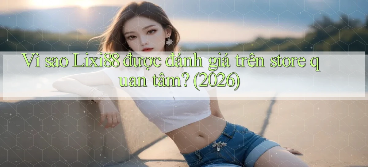 Vì sao Lixi88 được đánh giá trên store quan tâm (2026)